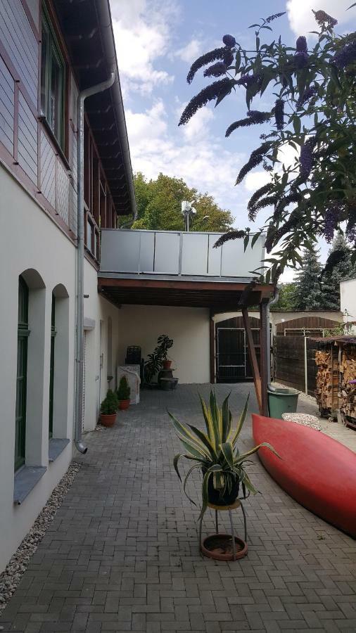 Ferienwohnung mit Fitness Leipzig Exterior foto